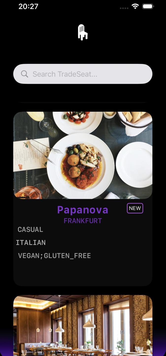 Tilted screen content